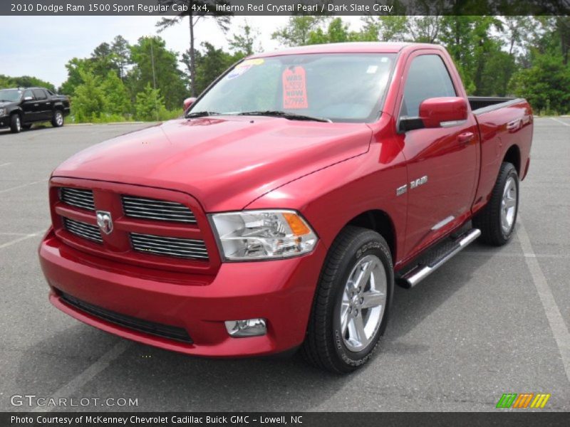 Front 3/4 View of 2010 Ram 1500 Sport Regular Cab 4x4