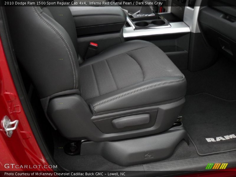 Inferno Red Crystal Pearl / Dark Slate Gray 2010 Dodge Ram 1500 Sport Regular Cab 4x4