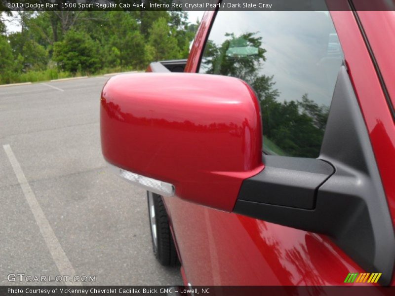 Inferno Red Crystal Pearl / Dark Slate Gray 2010 Dodge Ram 1500 Sport Regular Cab 4x4