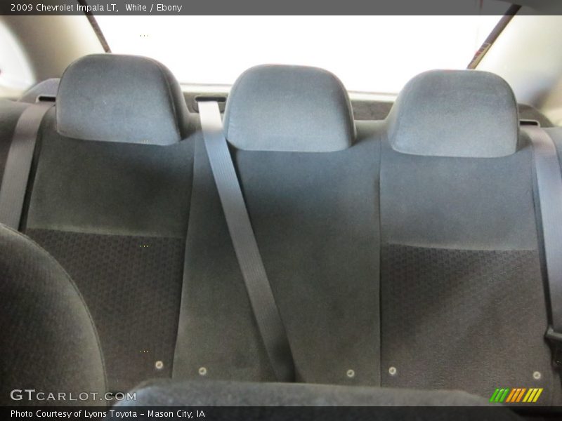 White / Ebony 2009 Chevrolet Impala LT