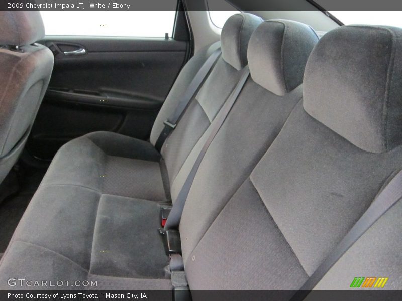 White / Ebony 2009 Chevrolet Impala LT