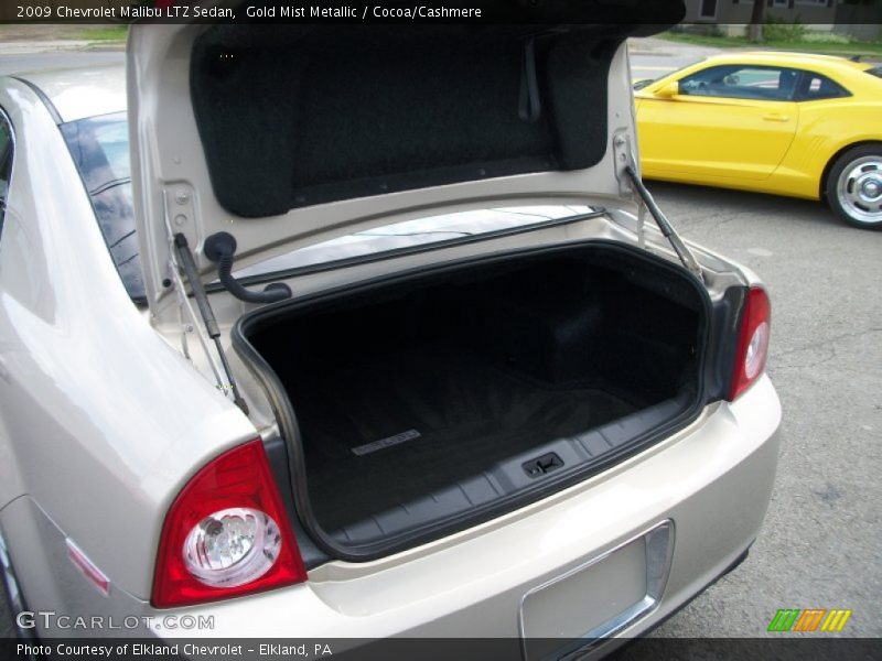 Gold Mist Metallic / Cocoa/Cashmere 2009 Chevrolet Malibu LTZ Sedan