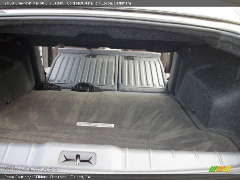 Gold Mist Metallic / Cocoa/Cashmere 2009 Chevrolet Malibu LTZ Sedan