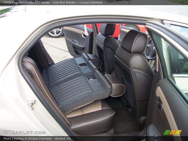 Gold Mist Metallic / Cocoa/Cashmere 2009 Chevrolet Malibu LTZ Sedan