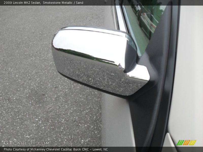 Smokestone Metallic / Sand 2009 Lincoln MKZ Sedan