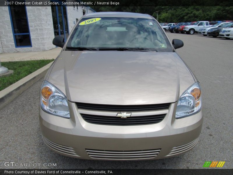 Sandstone Metallic / Neutral Beige 2007 Chevrolet Cobalt LS Sedan