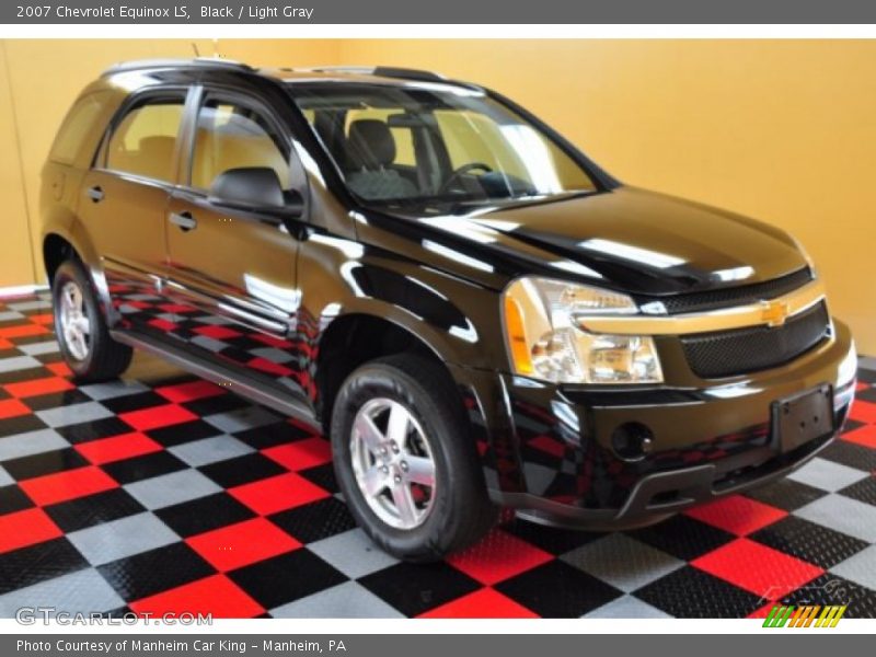 Black / Light Gray 2007 Chevrolet Equinox LS