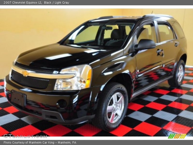 Black / Light Gray 2007 Chevrolet Equinox LS