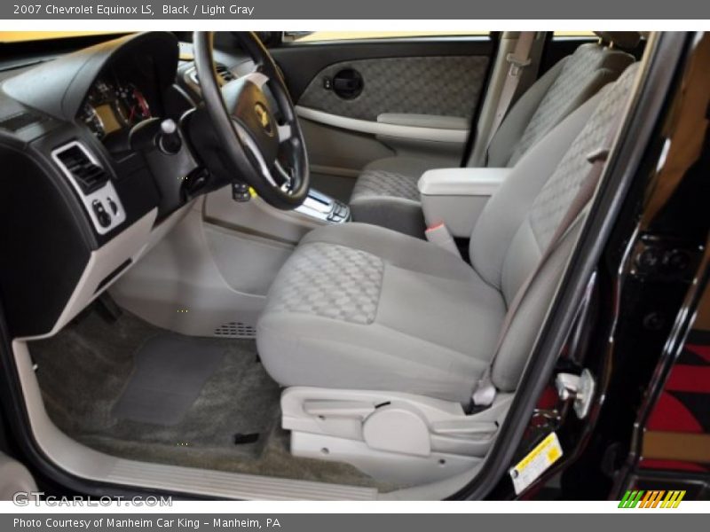 Black / Light Gray 2007 Chevrolet Equinox LS