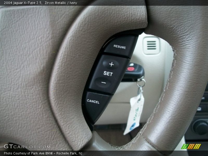 Controls of 2004 X-Type 2.5