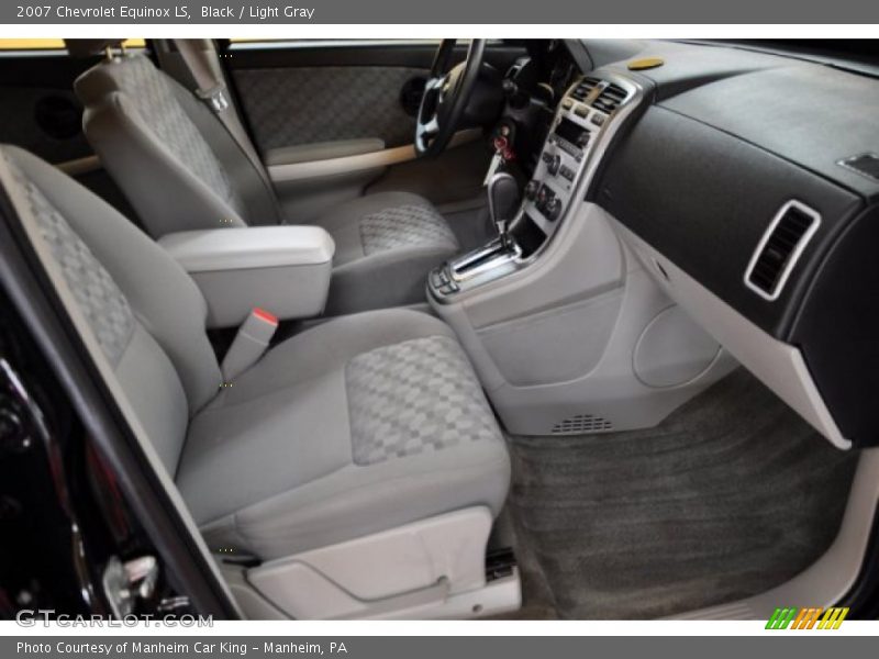 Black / Light Gray 2007 Chevrolet Equinox LS