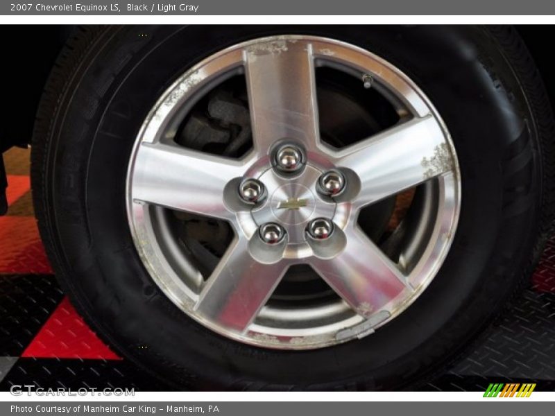 Black / Light Gray 2007 Chevrolet Equinox LS