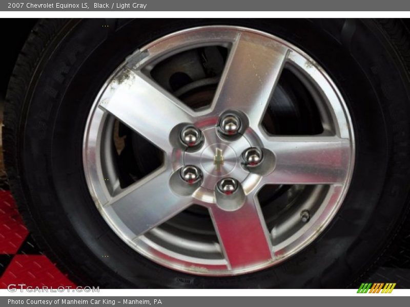 Black / Light Gray 2007 Chevrolet Equinox LS