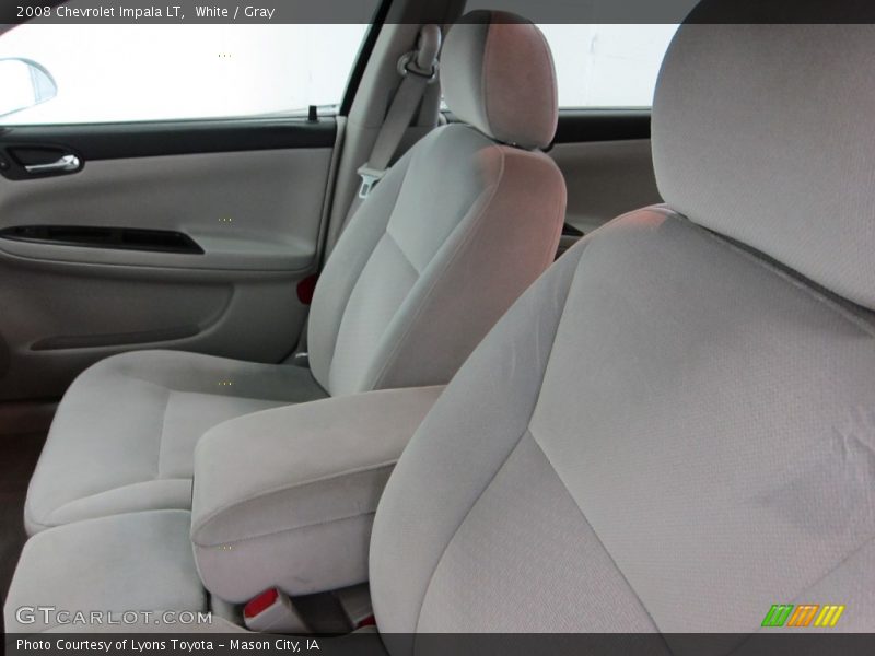 White / Gray 2008 Chevrolet Impala LT