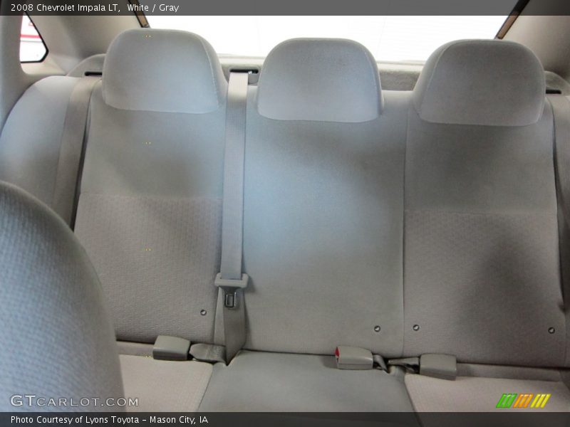 White / Gray 2008 Chevrolet Impala LT