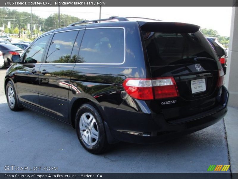 Nighthawk Black Pearl / Ivory 2006 Honda Odyssey EX-L