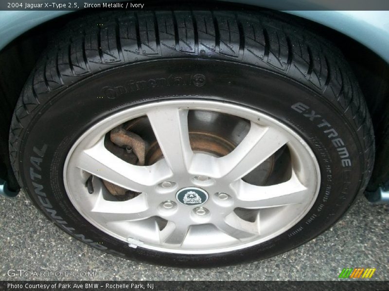 Zircon Metallic / Ivory 2004 Jaguar X-Type 2.5