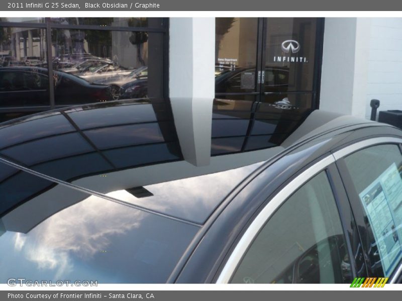 Black Obsidian / Graphite 2011 Infiniti G 25 Sedan