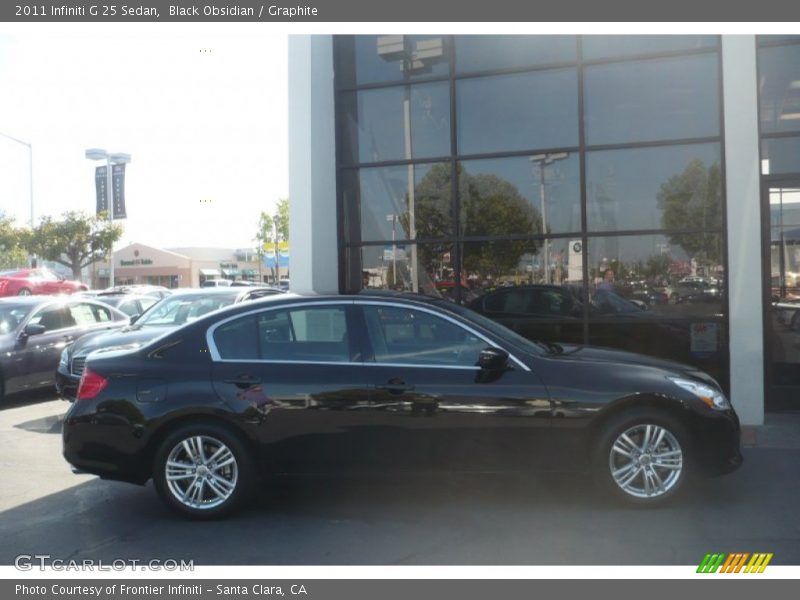 Black Obsidian / Graphite 2011 Infiniti G 25 Sedan