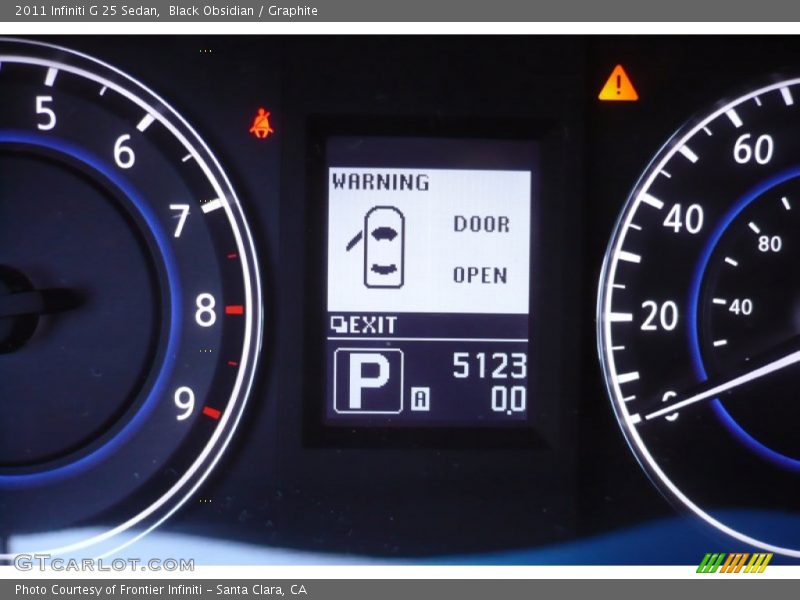 Black Obsidian / Graphite 2011 Infiniti G 25 Sedan