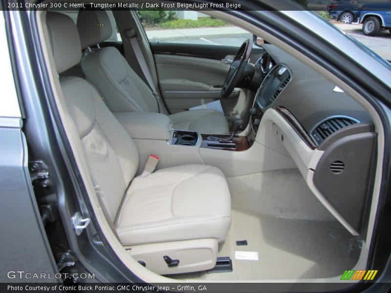 Tungsten Metallic / Dark Frost Beige/Light Frost Beige 2011 Chrysler 300 C Hemi