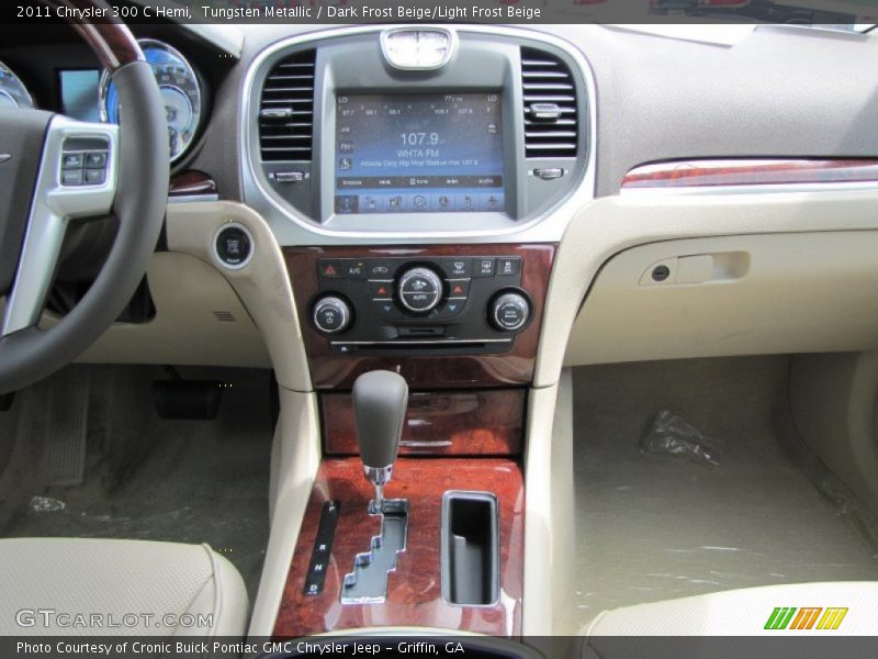 Tungsten Metallic / Dark Frost Beige/Light Frost Beige 2011 Chrysler 300 C Hemi