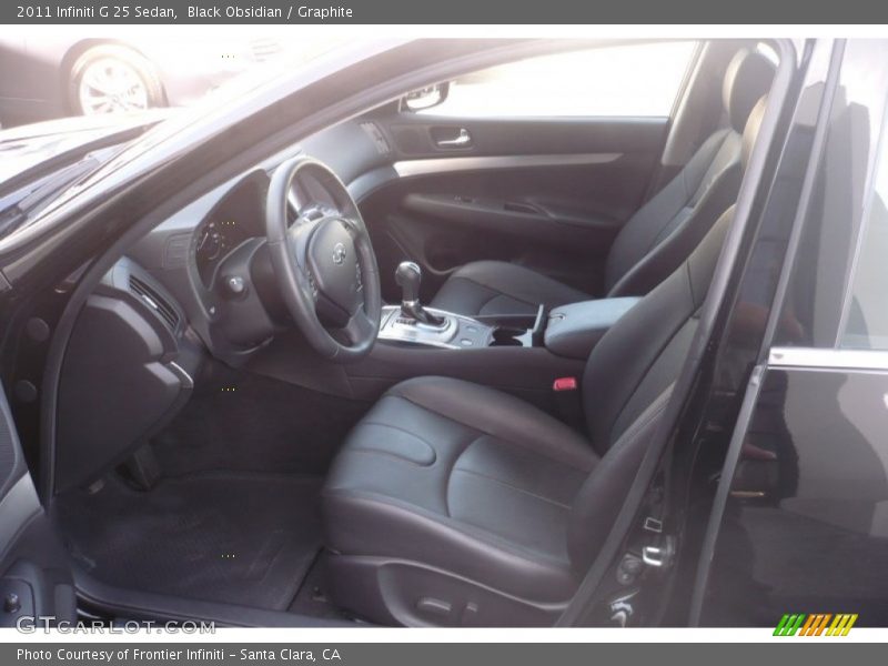 Black Obsidian / Graphite 2011 Infiniti G 25 Sedan