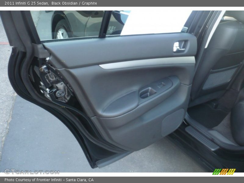 Black Obsidian / Graphite 2011 Infiniti G 25 Sedan