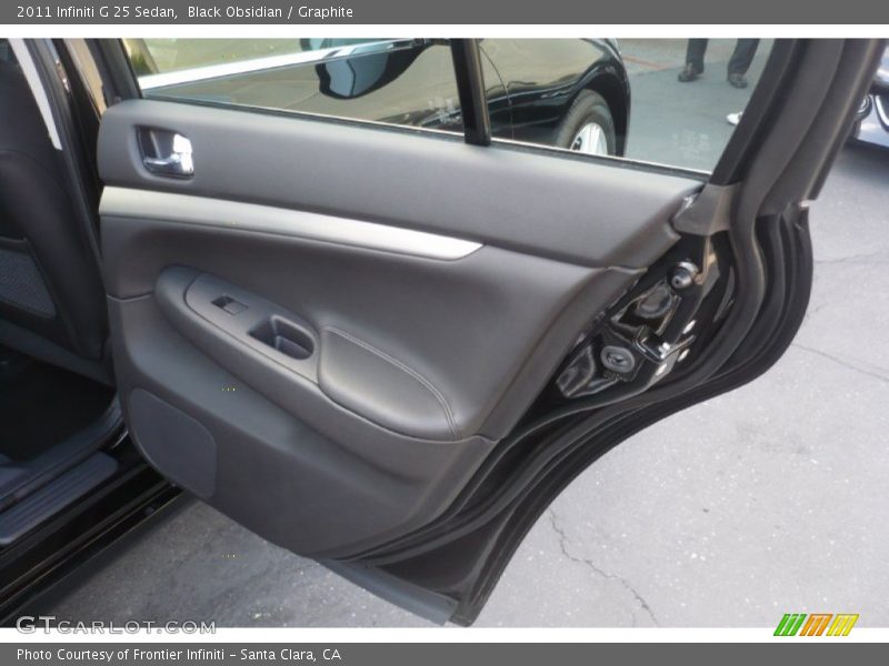 Black Obsidian / Graphite 2011 Infiniti G 25 Sedan