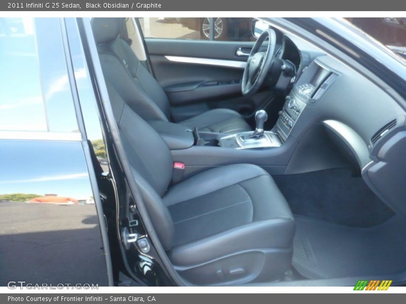 Black Obsidian / Graphite 2011 Infiniti G 25 Sedan