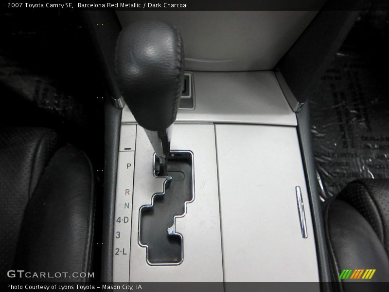 Barcelona Red Metallic / Dark Charcoal 2007 Toyota Camry SE