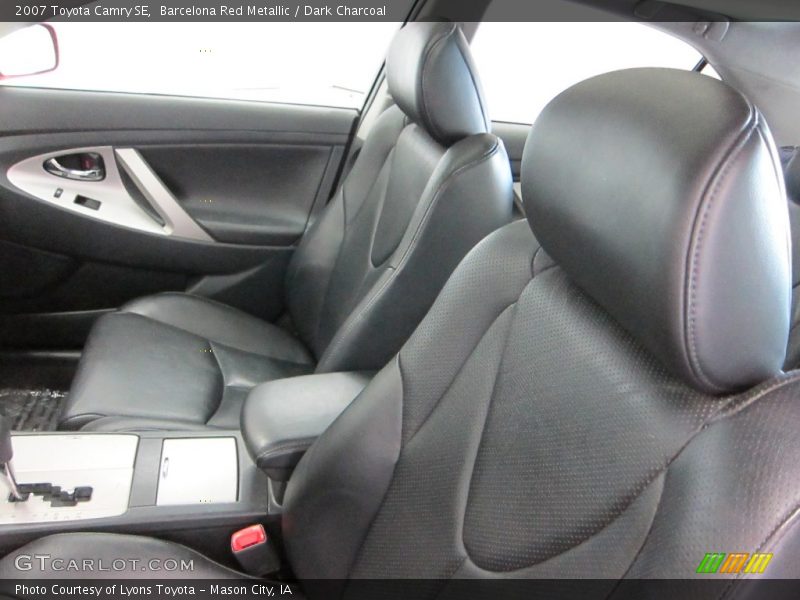 Barcelona Red Metallic / Dark Charcoal 2007 Toyota Camry SE