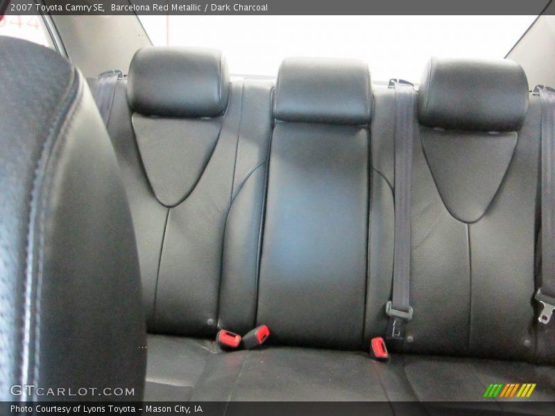 Barcelona Red Metallic / Dark Charcoal 2007 Toyota Camry SE