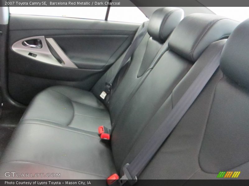 Barcelona Red Metallic / Dark Charcoal 2007 Toyota Camry SE