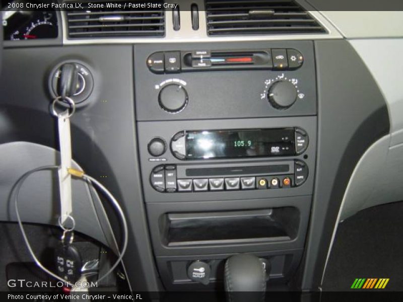 Stone White / Pastel Slate Gray 2008 Chrysler Pacifica LX