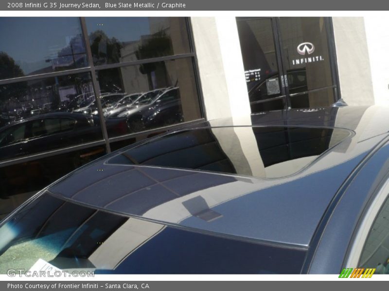 Blue Slate Metallic / Graphite 2008 Infiniti G 35 Journey Sedan