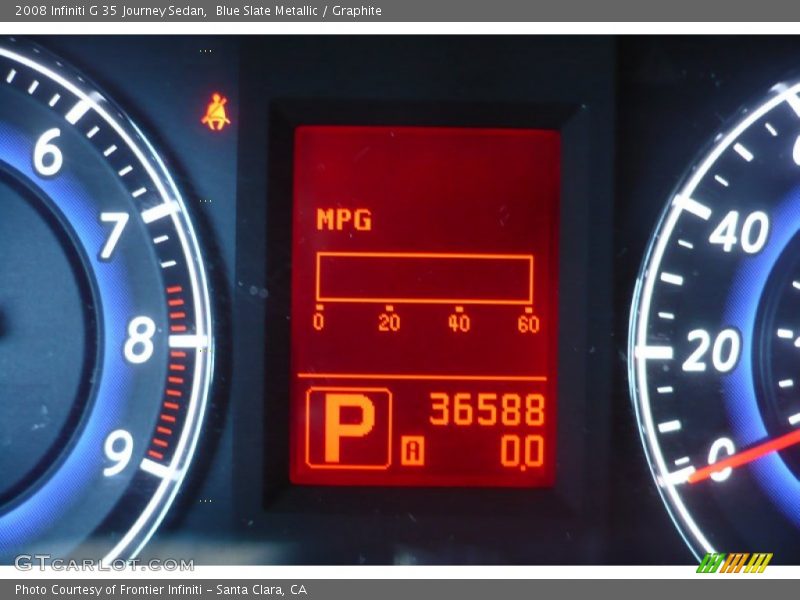 Blue Slate Metallic / Graphite 2008 Infiniti G 35 Journey Sedan
