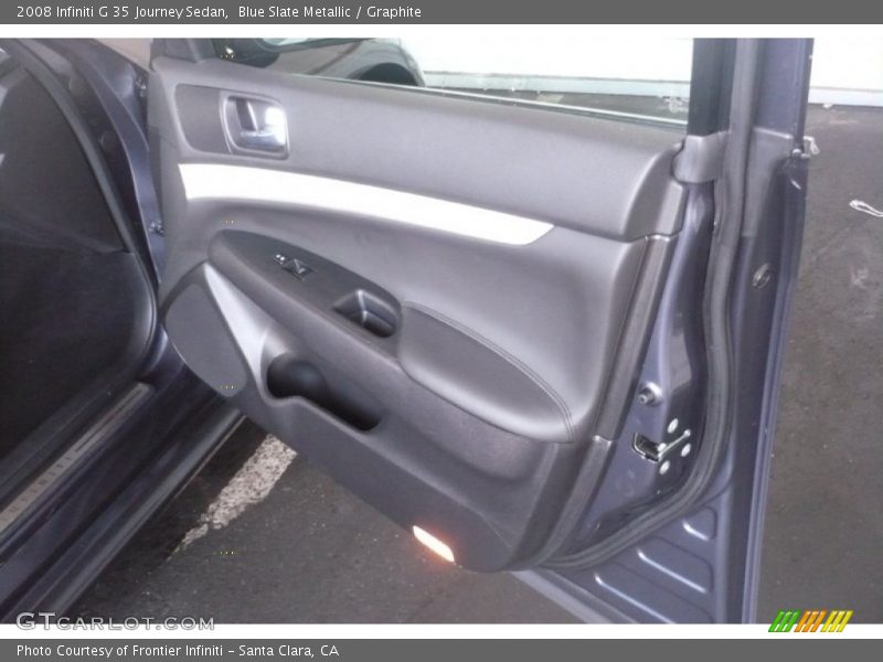 Blue Slate Metallic / Graphite 2008 Infiniti G 35 Journey Sedan