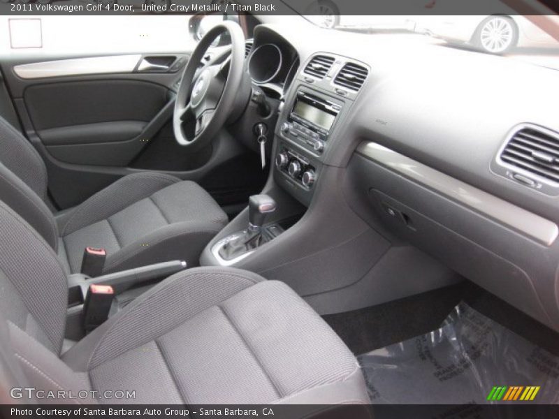  2011 Golf 4 Door Titan Black Interior