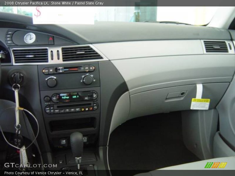 Stone White / Pastel Slate Gray 2008 Chrysler Pacifica LX