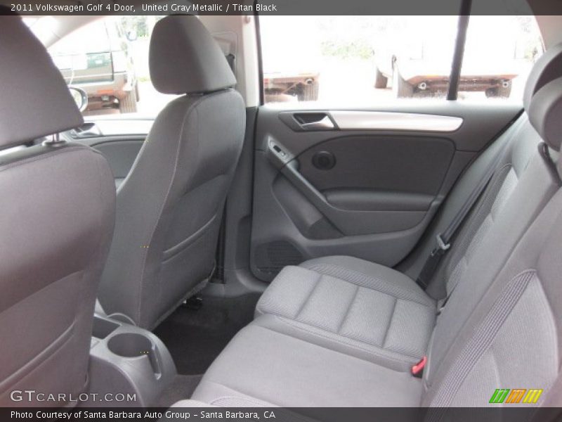 United Gray Metallic / Titan Black 2011 Volkswagen Golf 4 Door