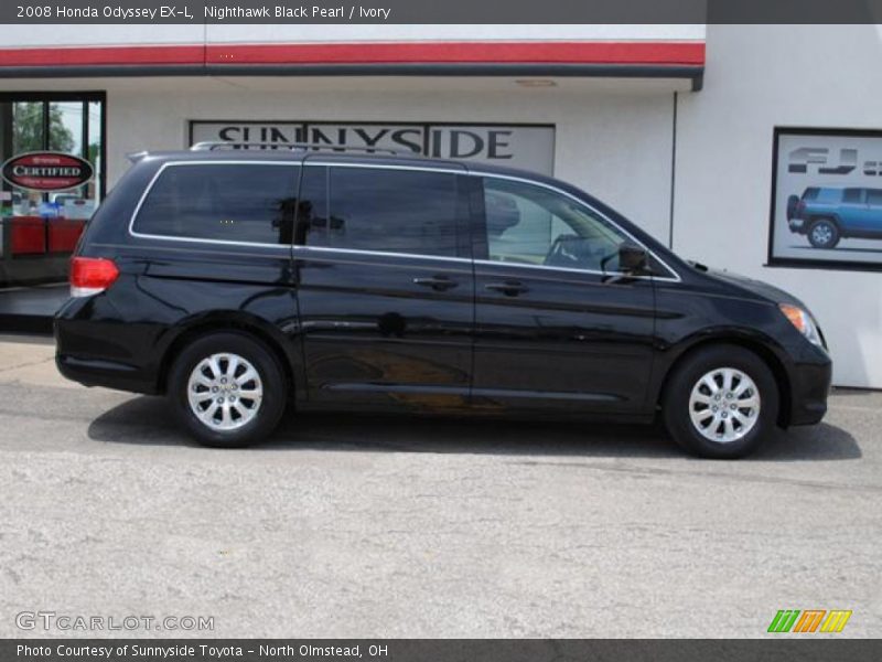 Nighthawk Black Pearl / Ivory 2008 Honda Odyssey EX-L