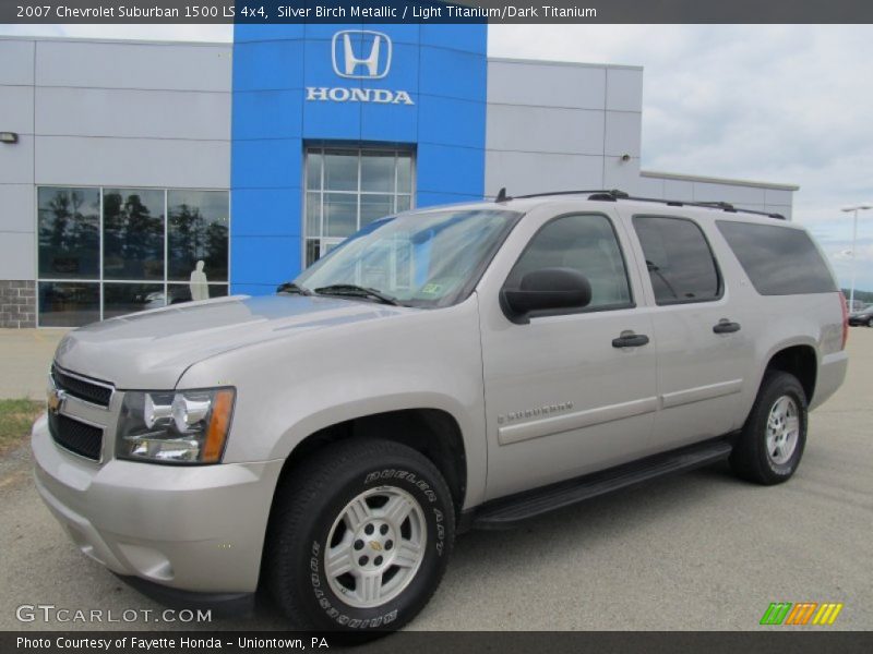 Silver Birch Metallic / Light Titanium/Dark Titanium 2007 Chevrolet Suburban 1500 LS 4x4