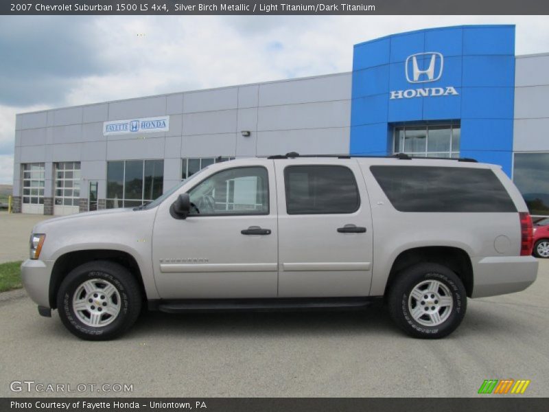 Silver Birch Metallic / Light Titanium/Dark Titanium 2007 Chevrolet Suburban 1500 LS 4x4