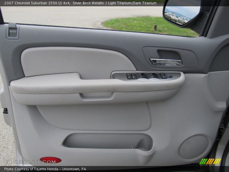Silver Birch Metallic / Light Titanium/Dark Titanium 2007 Chevrolet Suburban 1500 LS 4x4