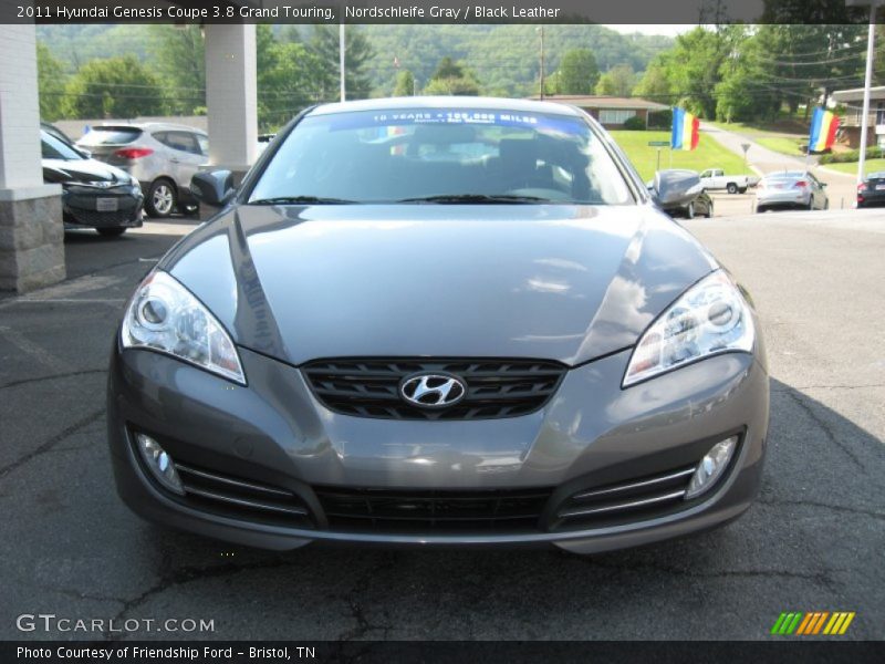 Nordschleife Gray / Black Leather 2011 Hyundai Genesis Coupe 3.8 Grand Touring