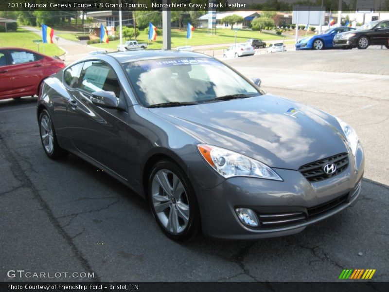Nordschleife Gray / Black Leather 2011 Hyundai Genesis Coupe 3.8 Grand Touring