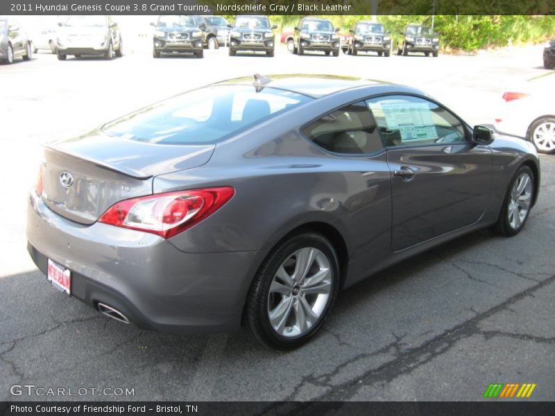 Nordschleife Gray / Black Leather 2011 Hyundai Genesis Coupe 3.8 Grand Touring