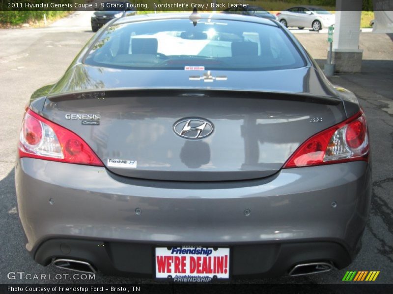 Nordschleife Gray / Black Leather 2011 Hyundai Genesis Coupe 3.8 Grand Touring