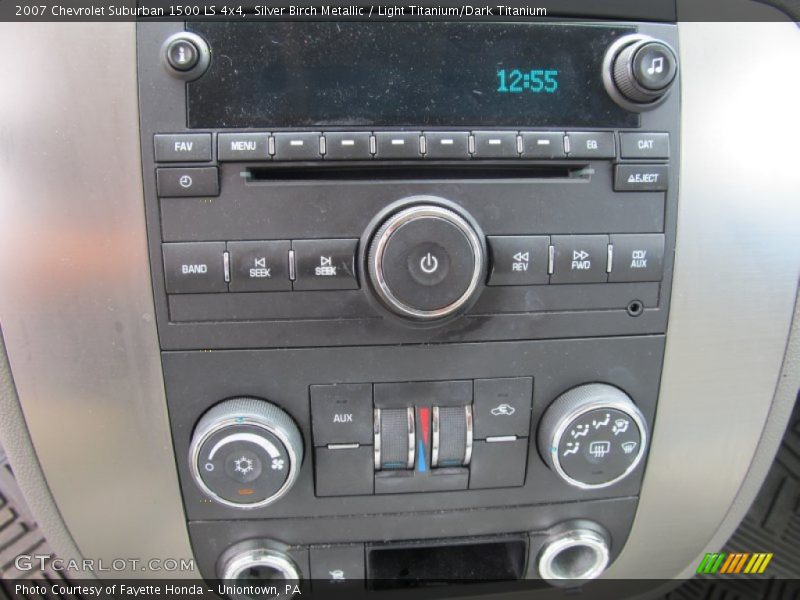 Controls of 2007 Suburban 1500 LS 4x4